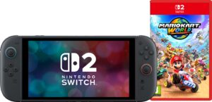 Nintendo Switch 2 - Mario Kart: World Bundel - Zwart